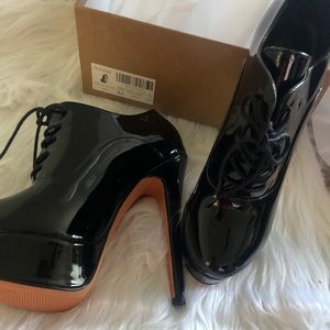 Patent leather women’s stilettos